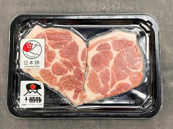Natural's Choice - 日本北海道十勝豚 特選豬梅肉扒２塊 (200克 +-) 新舊包裝隨機發放 (急凍 -18度)