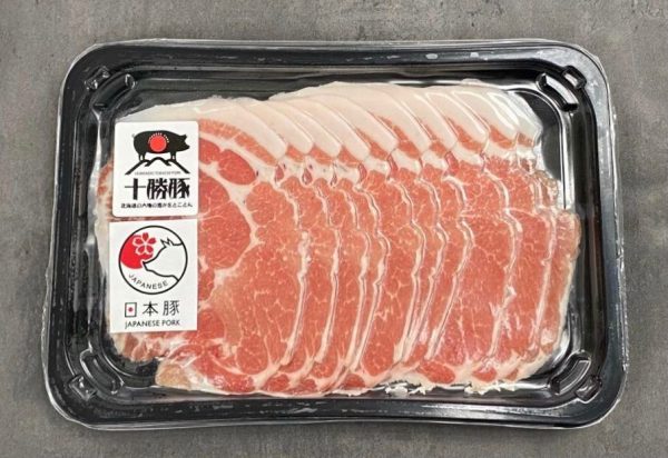 Natural's Choice - 日本北海道十勝豚 特選豬梅肉火鍋片 (厚約２毫米) 200克 +- (急凍-18度)