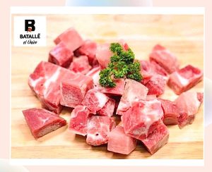 Natural's Choice - 西班牙Batalle杜洛克白豚豬梅肉粒/ 一口豚 (400克+-) (急凍-18度)