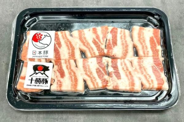 Natural's Choice - 日本北海道十勝豚 豬五花腩厚切燒肉片 (厚約１厘米) 200克 +- (急凍 -18度)