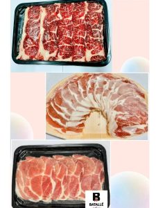 Natural's Choice - 牛、羊、豬 火鍋/ 韓燒套餐 (美國牛頸脊片 + 紐西蘭羊肉片 + 西班牙豬梅肉片) (急凍-18度)